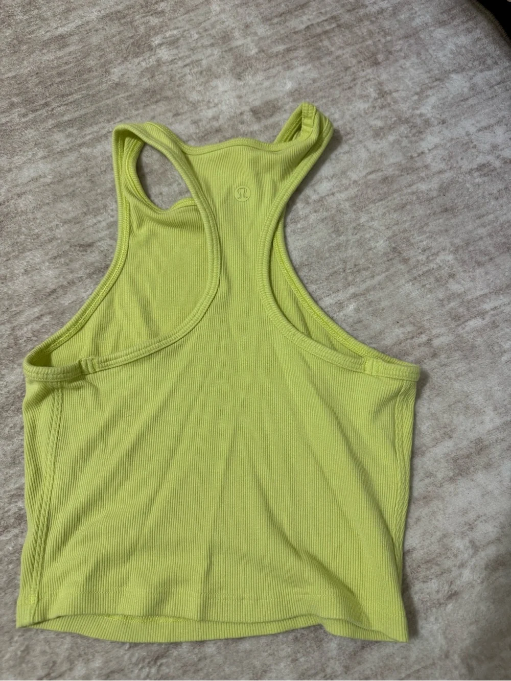 Lululemon LA Front Racer crop tank size 2